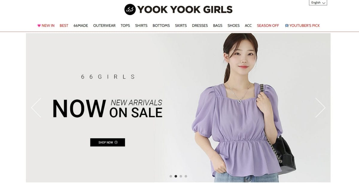 66Girls Korean Clothing Website