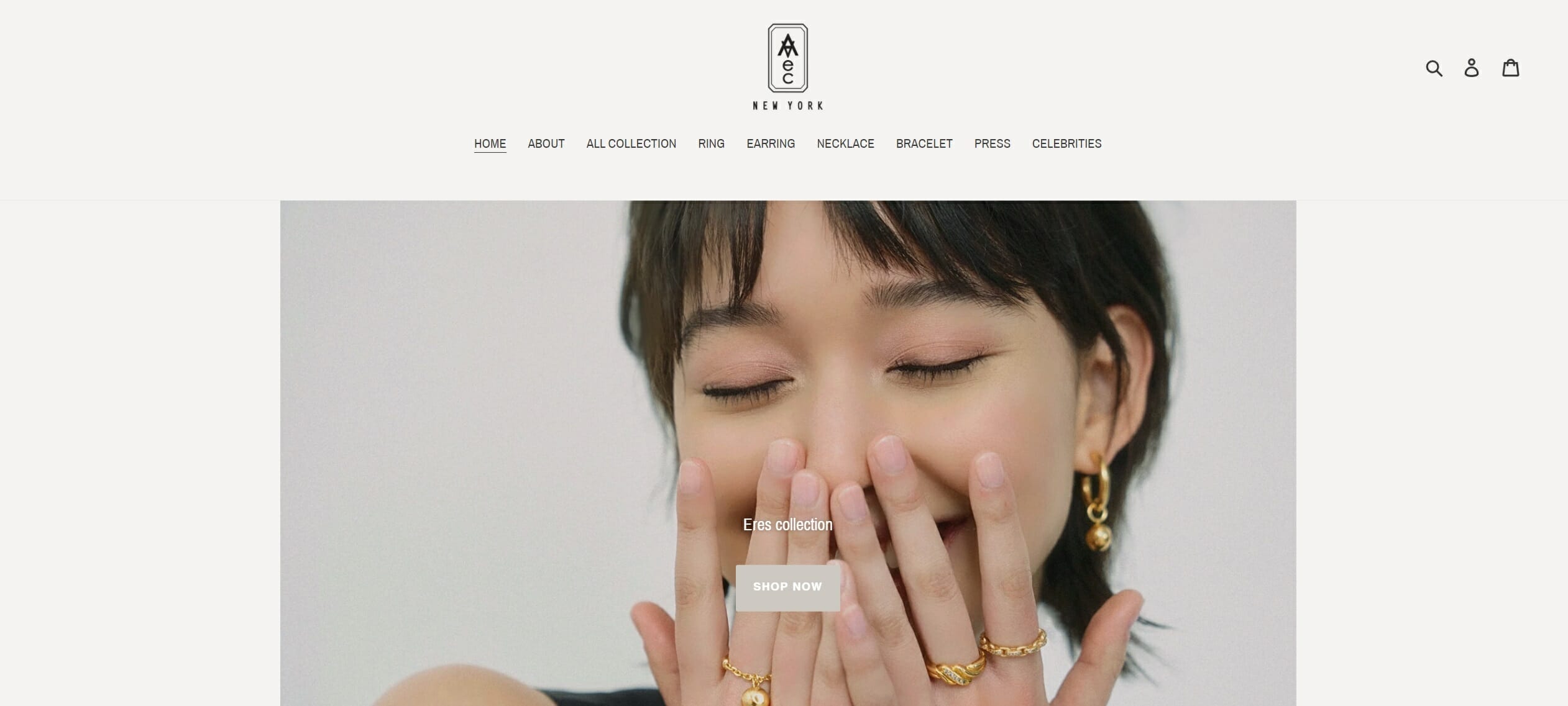 Korean jewelry brands store online shop