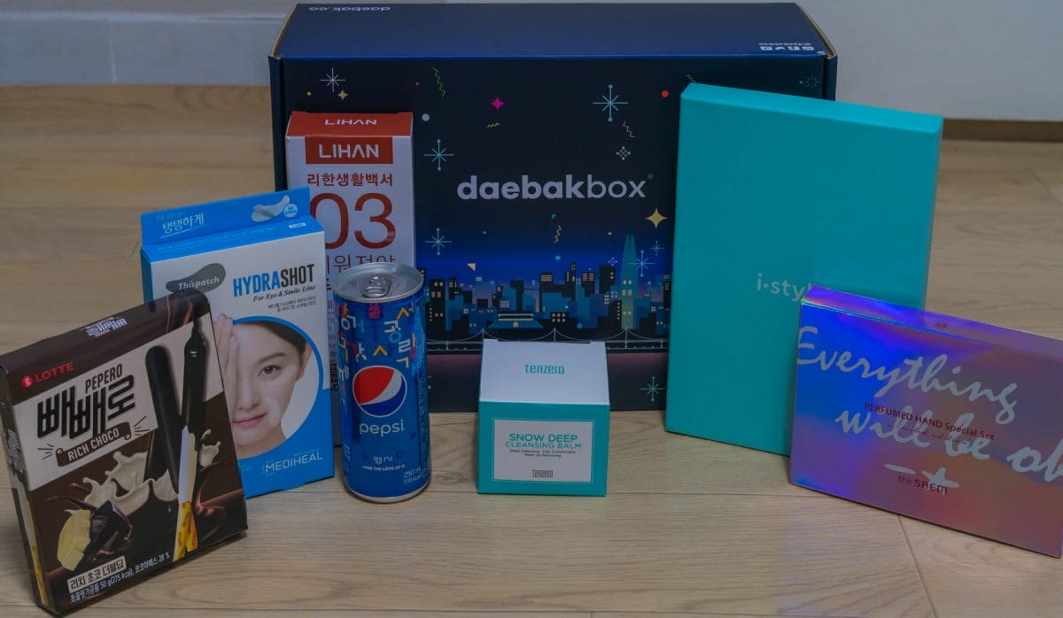 Daebak Box Review - Korean Gift Box 1