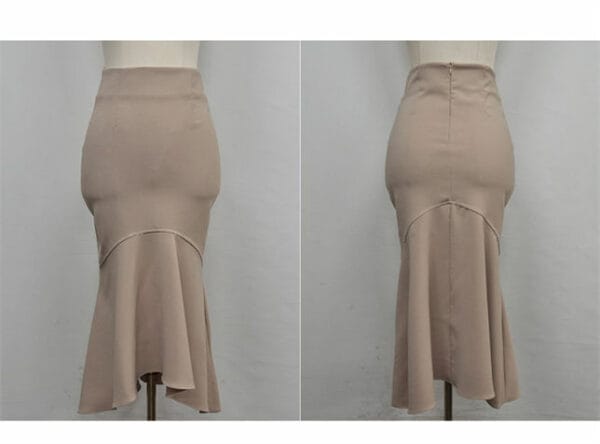Elegant Fashion Lace Blouse with Fishtail Slim Long Skirt 7