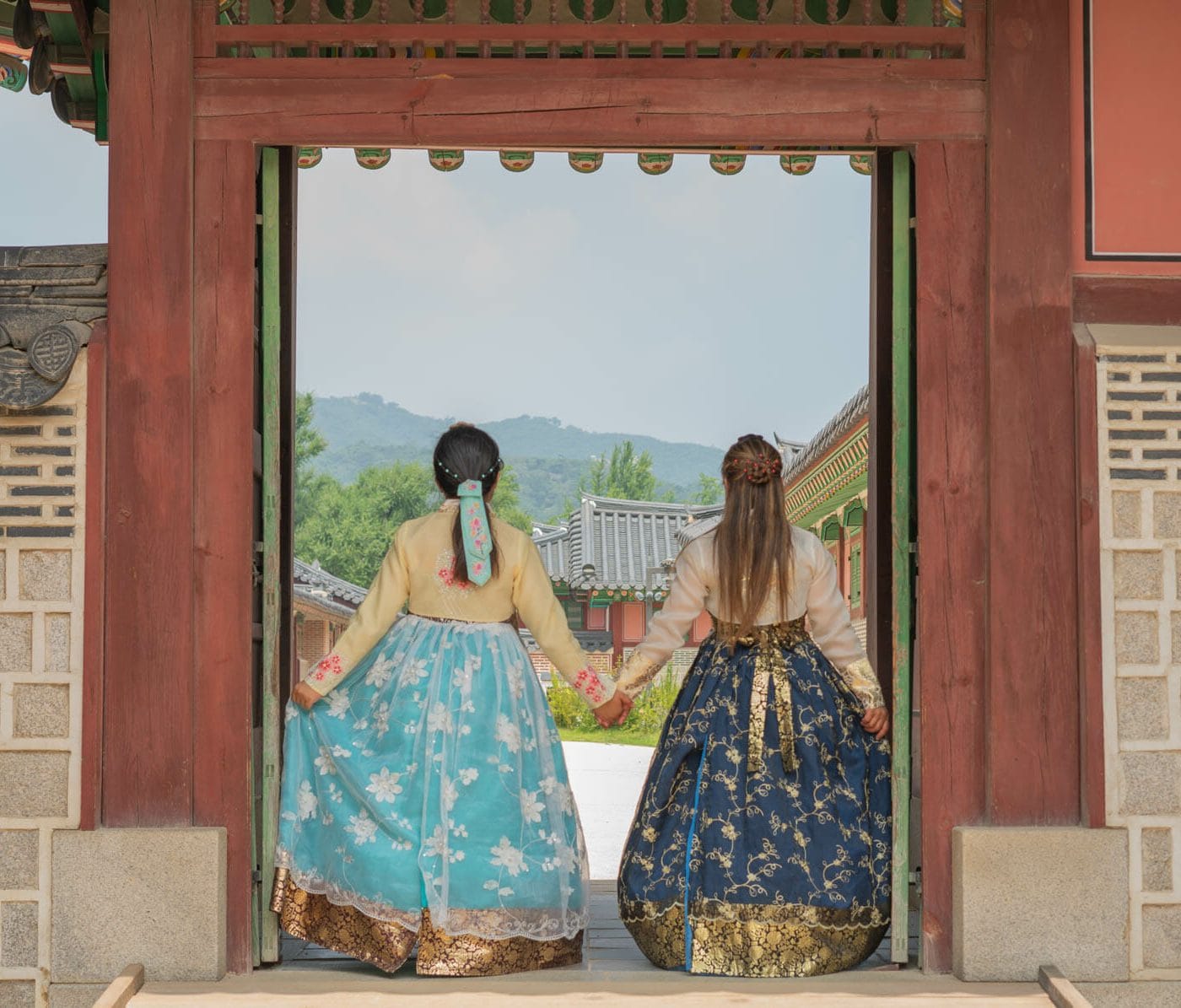 Hanbok-Gyeongbokgung