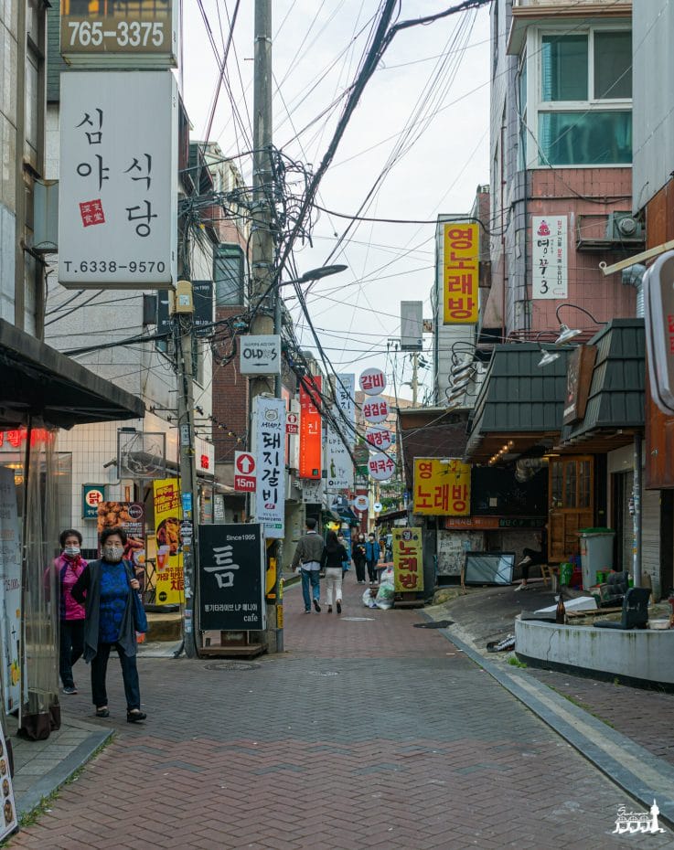 Restaurants at Hyehwa in Seoul
