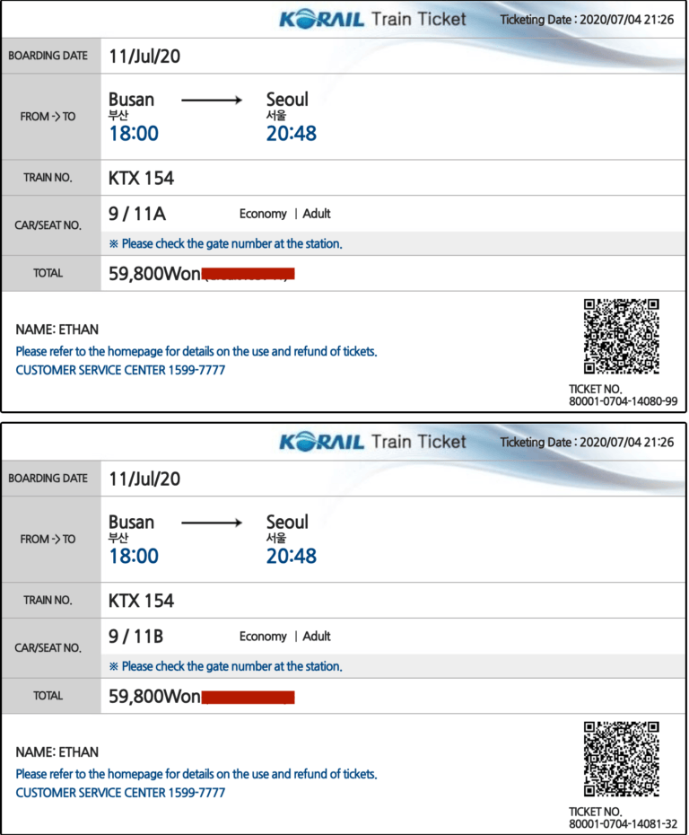 KTX Guide - How to Use KTX, Cheapest Tickets & More 4