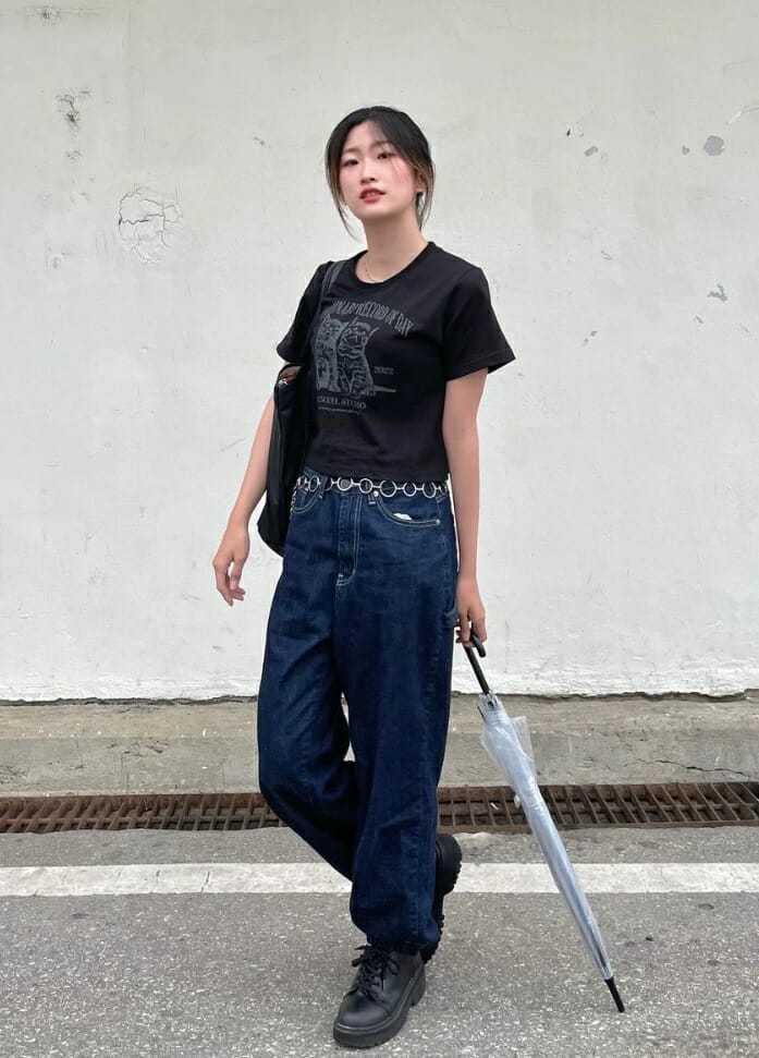 Korean jeans style fashion 2018