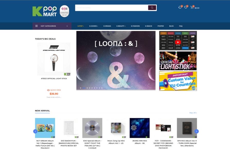 19 Best Kpop Stores - Kpop Merchandise Websites 9
