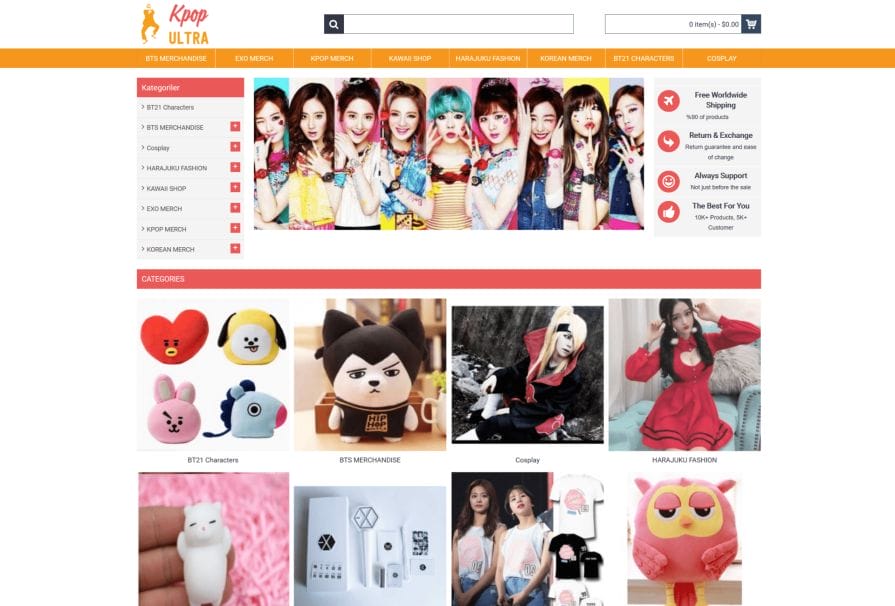 19 Best Kpop Stores - Kpop Merchandise Websites 7