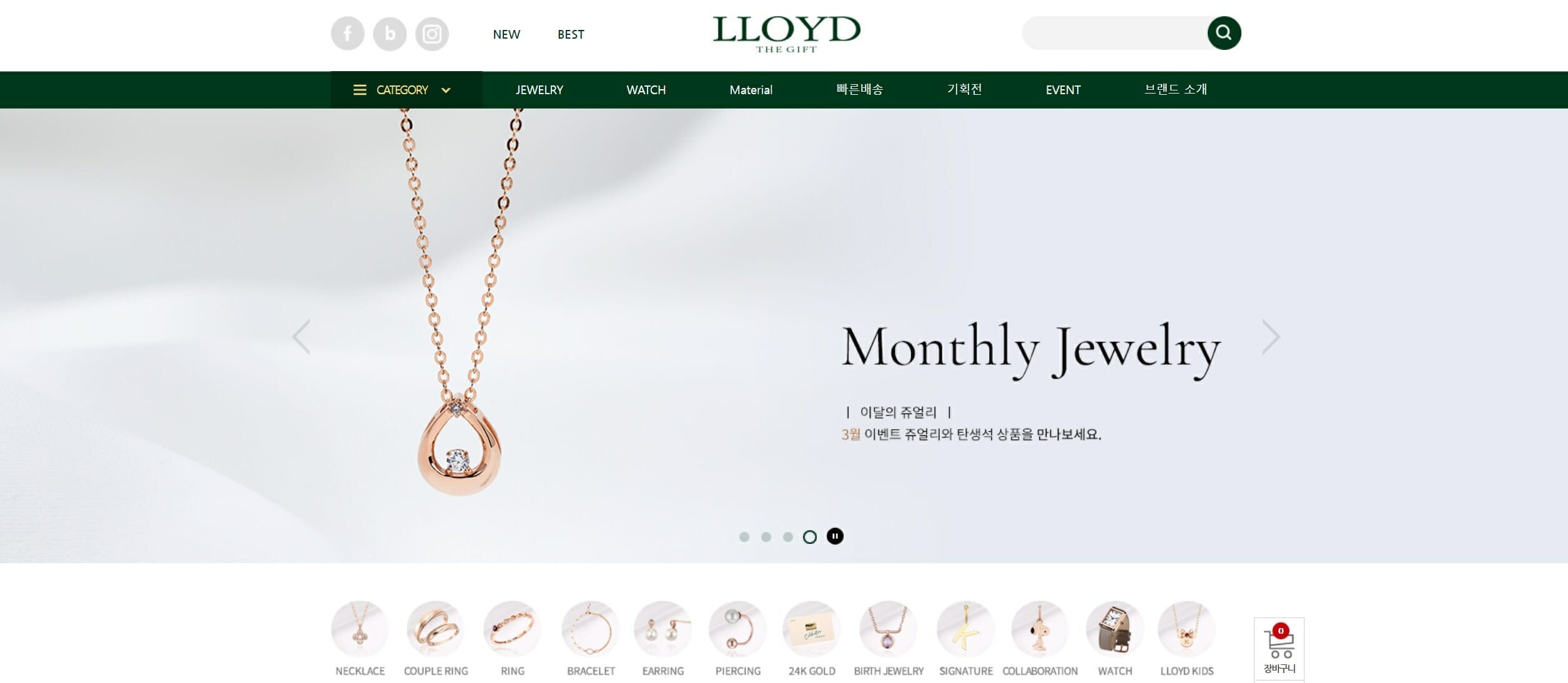 Korean deals jewelry website