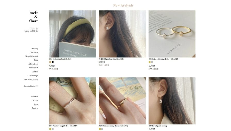 The Top 24 Korean Jewelry Brands to Complete your Look 8