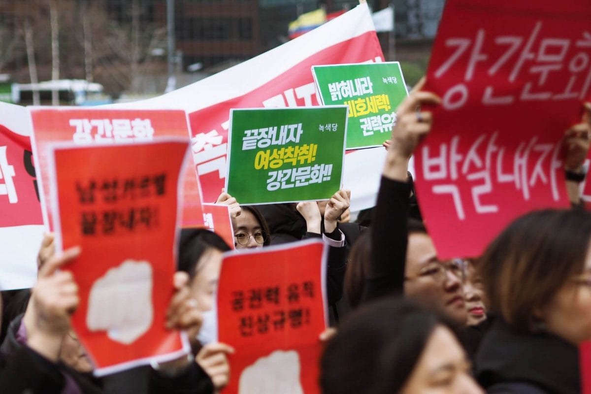 Protest in Seoul