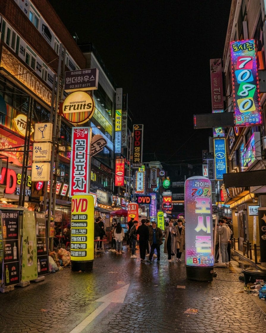 Nightlife in Seoul