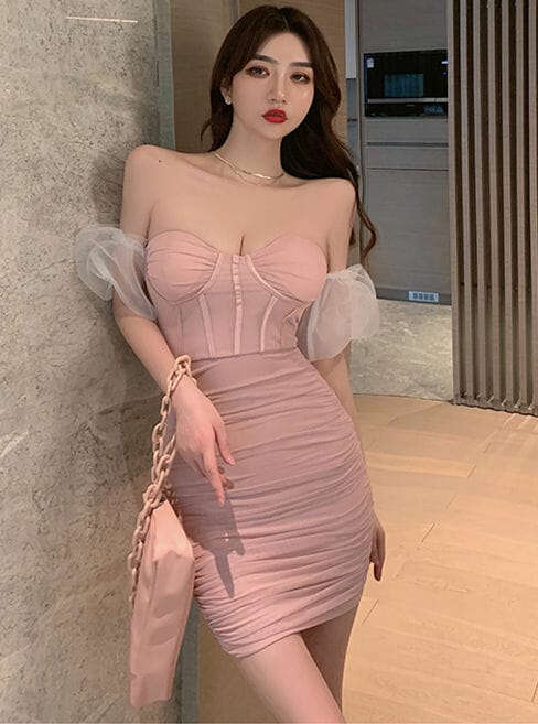 Korean sexy club on sale dress