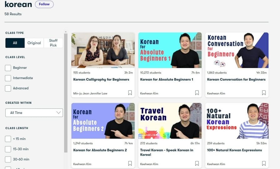 Top 10 Korean Classes You Can Take Online 7