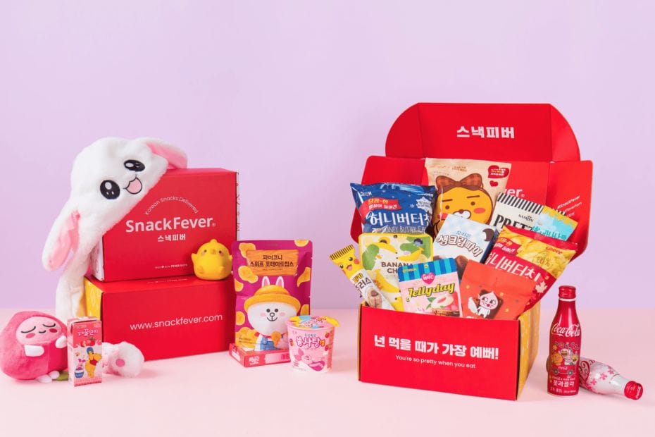 SnackFever Snack box from Daebak Company