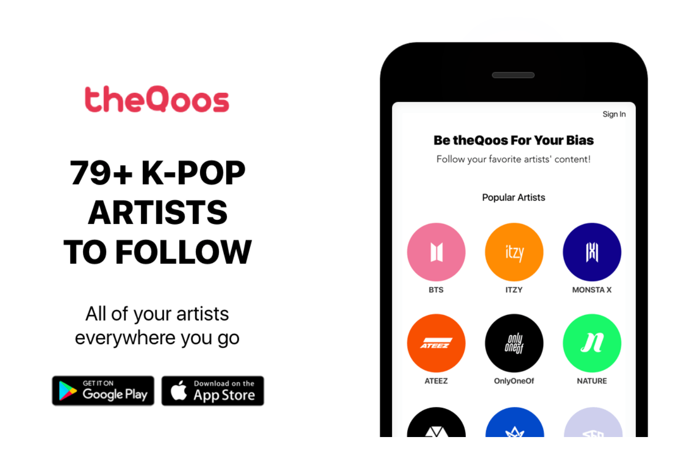 TheQoos Kpop Community Banner